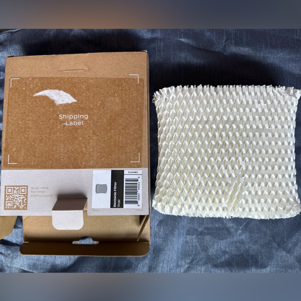 Canopy Bedside Humidifier Single Filter